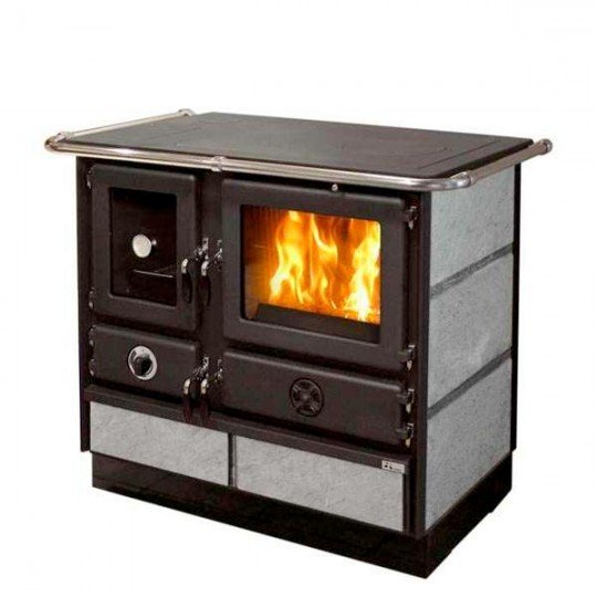 Cuisinière bouilleur Super Thermo Magnum pierre ollaire