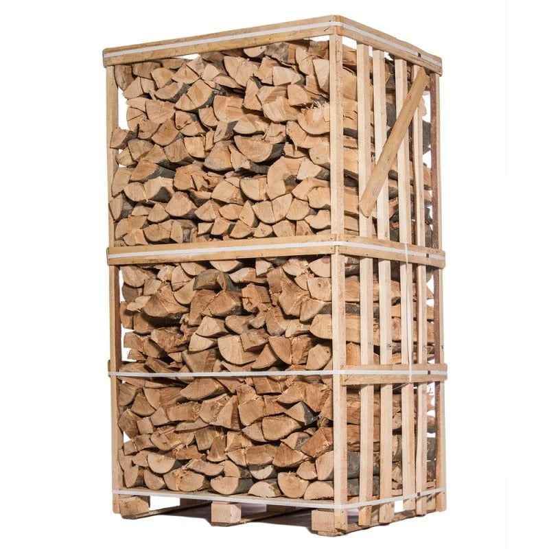 Palette de Bois de Chauffage Sec Étuvé 50 cm – 2,5 Stères (2,1 m³)
