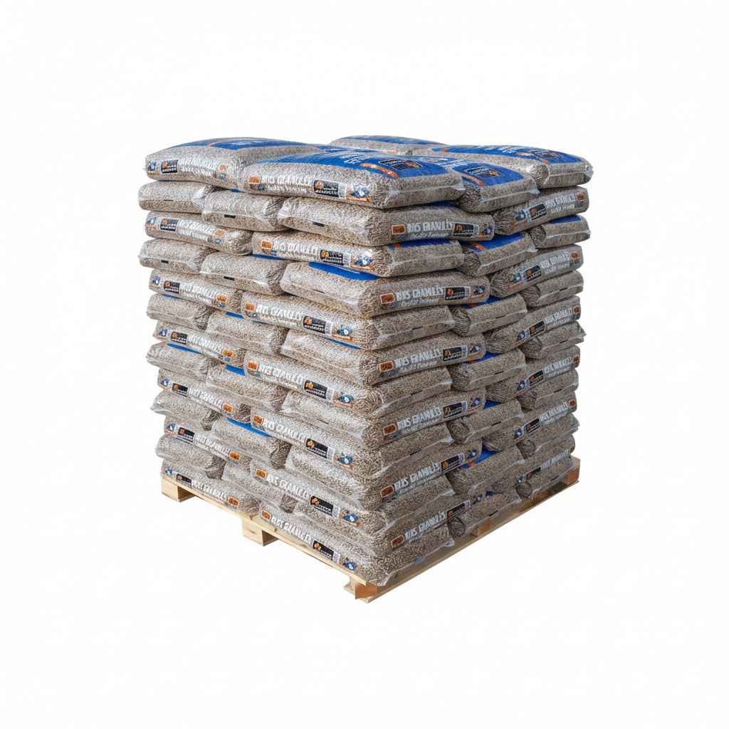 Palette de Granulés WOODSTOCK x2 (132 sacs)