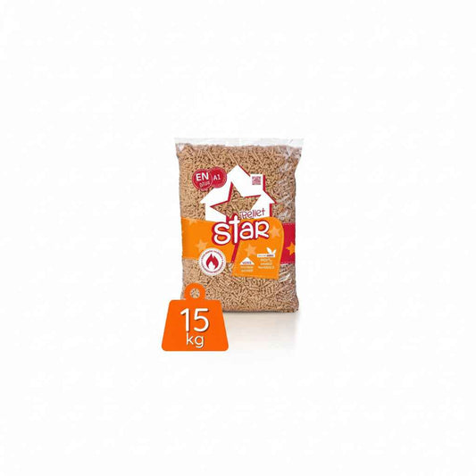 Granulés de Bois  100% Épicéa EnPlus A1 – Palette 72 sacs de 15 kg (1080 kg)