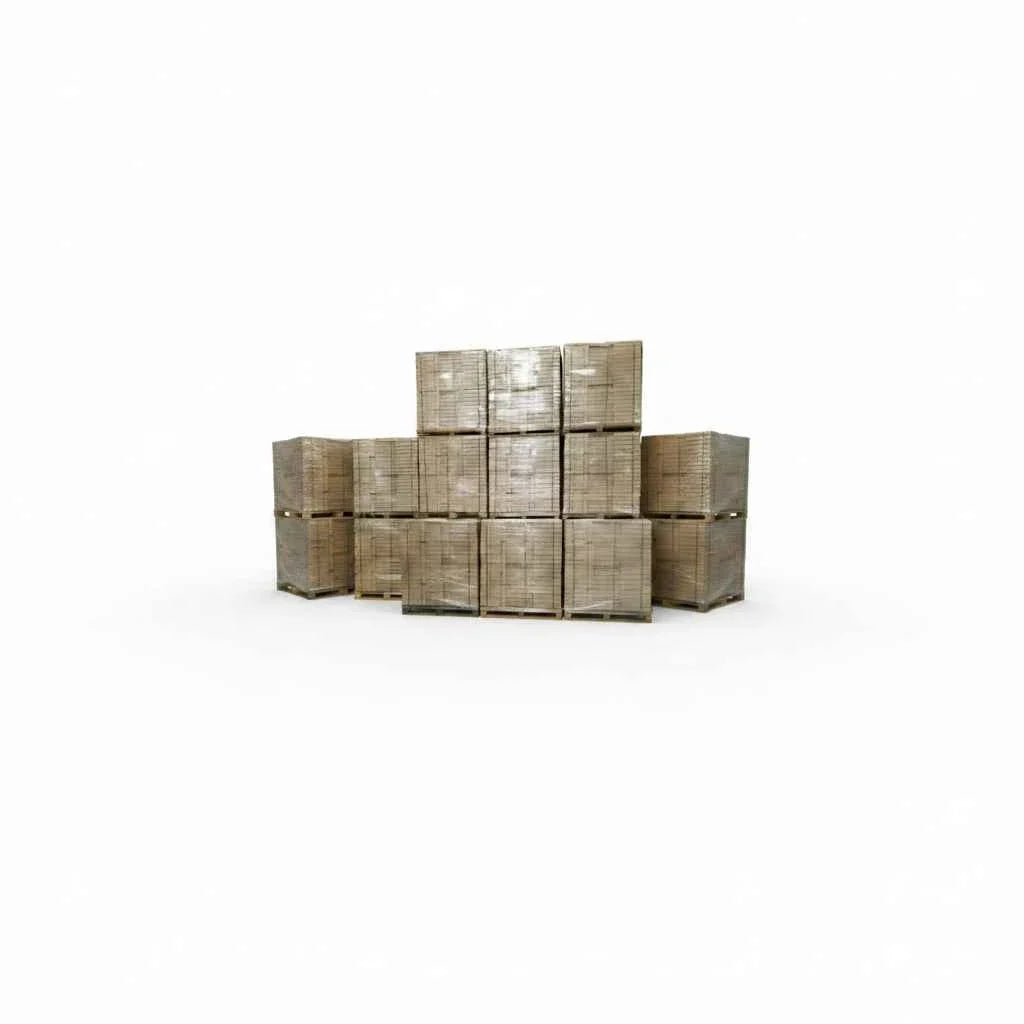 Fabrication Française-Briquettes de Bois Compressé 100 % Hêtre – 3/4 Palette 750 kg