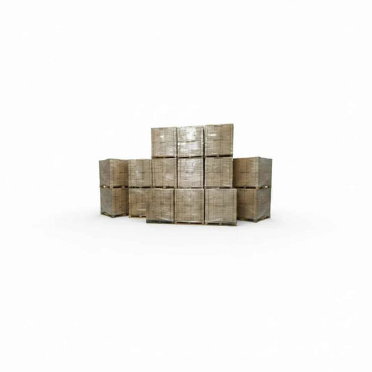 Fabrication Française-Briquettes de Bois Compressé 100 % Hêtre – 3/4 Palette 750 kg