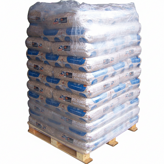 Granulés de Bois  Premium Palette 66 Sacs de 15 kg – 990 kg DINplus NF