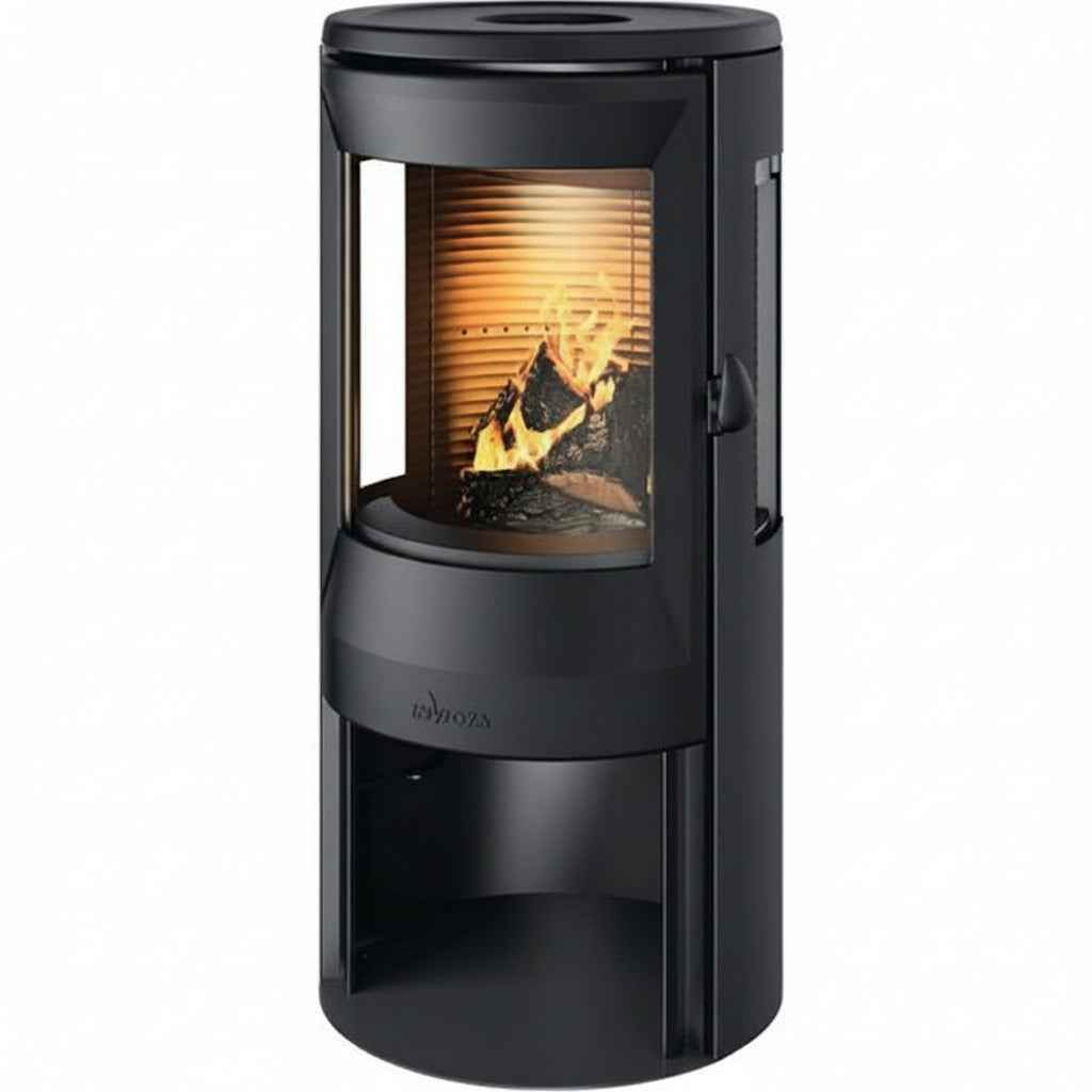 Poêle à Bois Neosen Plus 8 kW Noir – Triple Vitrage – A+