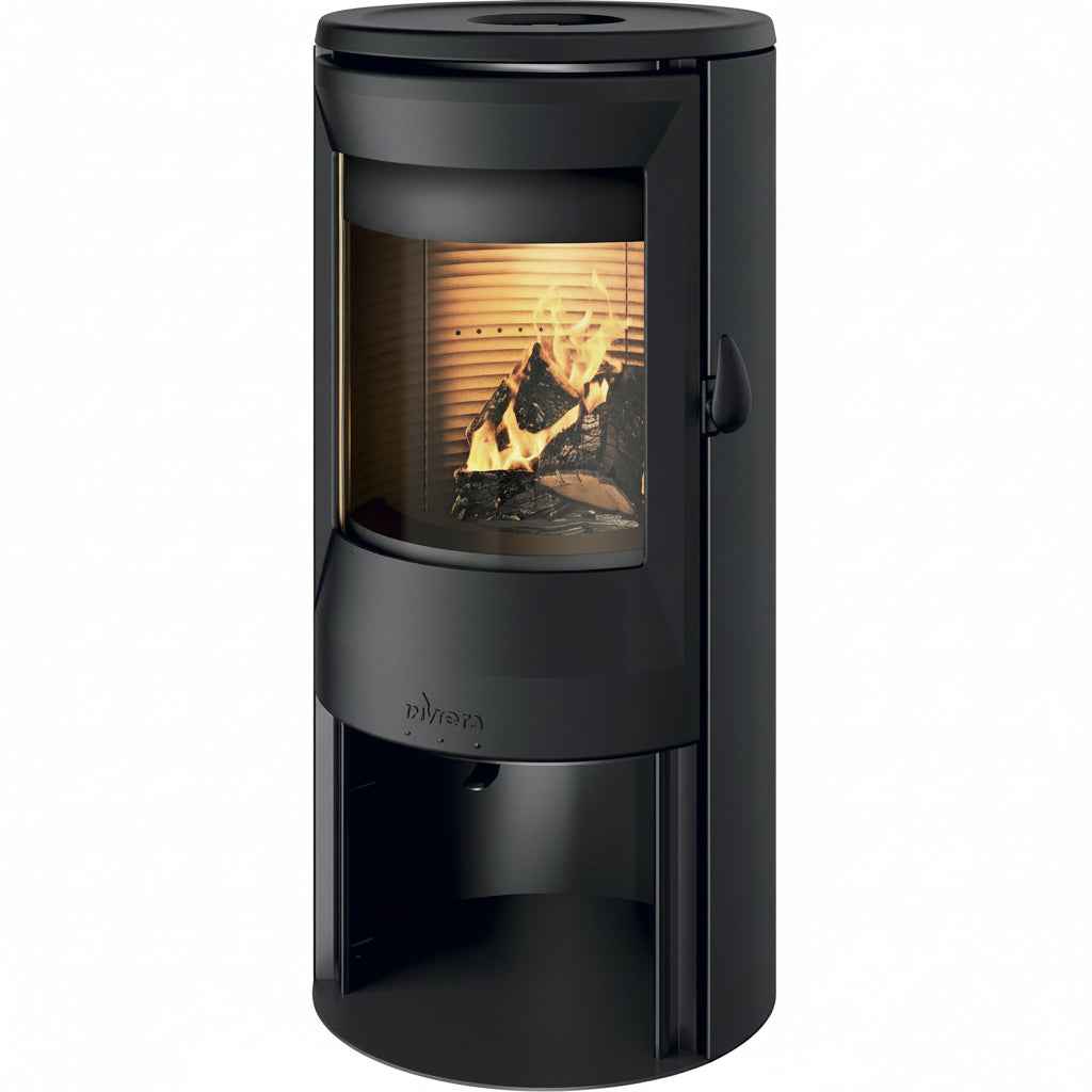 Poêle à Bois Neosen Plus 8 kW Noir – Triple Vitrage – A+
