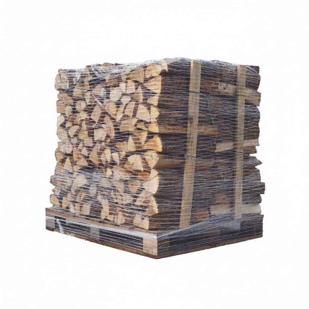 Bois de Chauffage Extra Sec 50 cm – Palette 1,2 m³ – 1,5 Stères