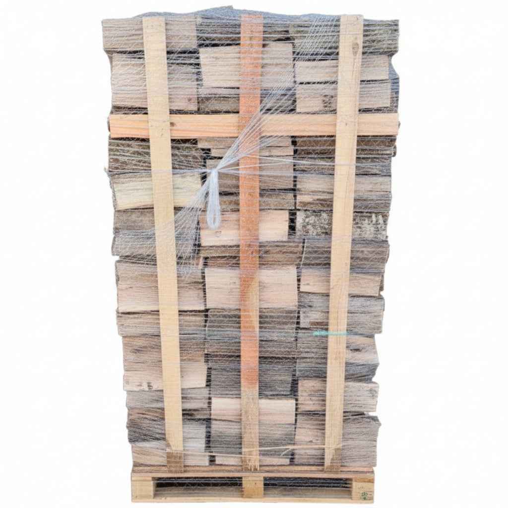 Bois de Chauffage Sec 30 cm – Palette 2 m³ – 3 Stères – Chêne, Hêtre, Charme, Frêne