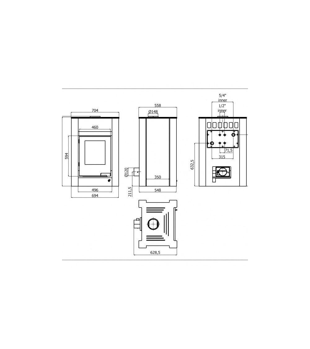 LEND AQUA VARIO Régul. Électronique 11/7 KW